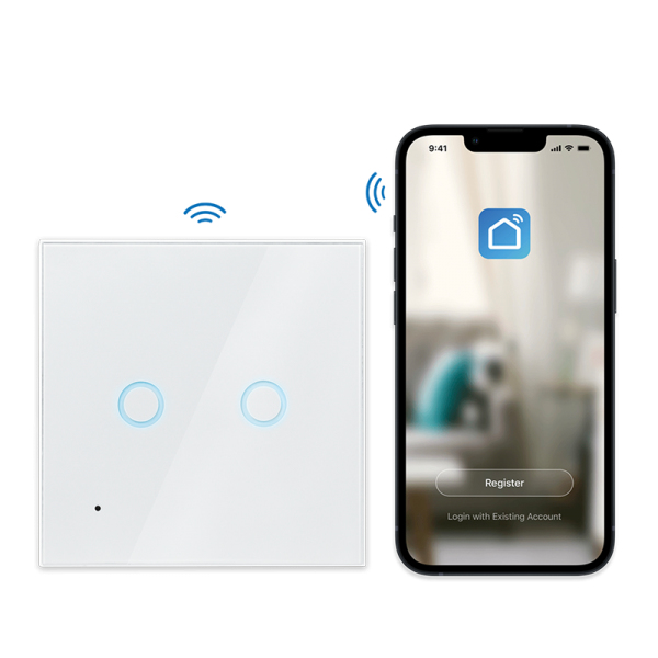 LogiLink SH0112 electrical switch Smart switch White