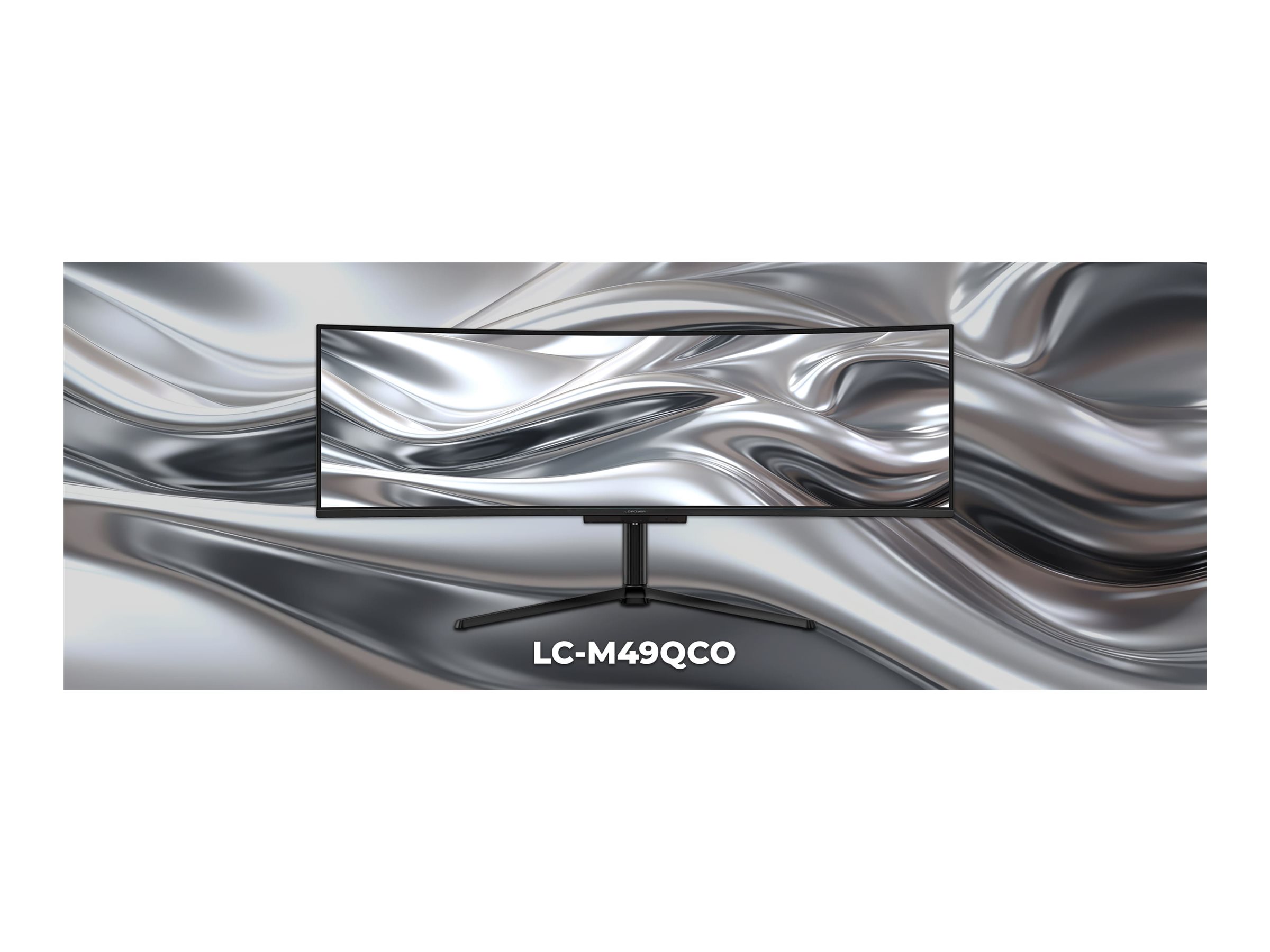 LC-Power LC-M49QCO - LCD-Monitor - gebogen - 124.5 cm (49)