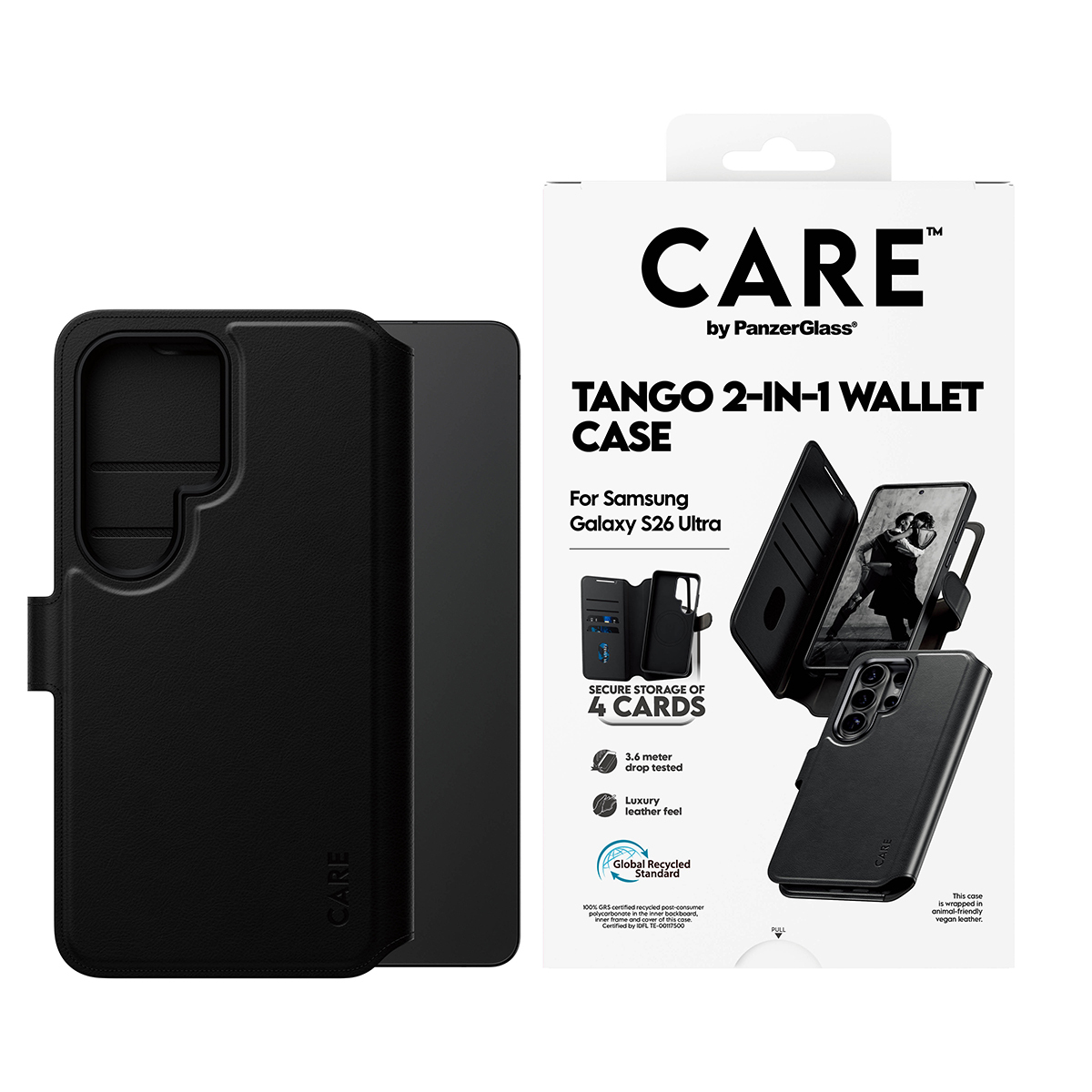 PanzerGlass PG CARE Samsung S26 Ultra Tango 2v1 Qi