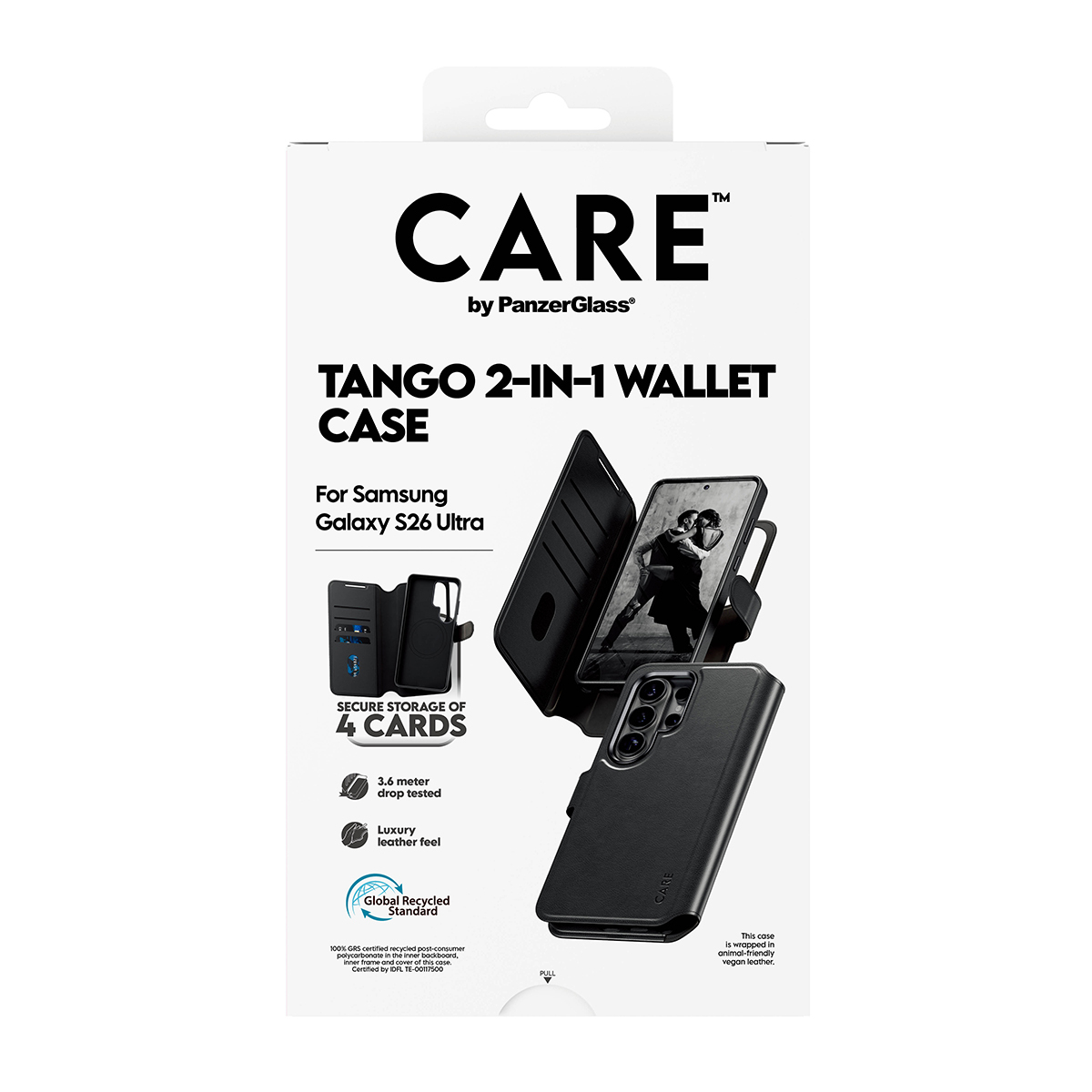 PanzerGlass PG CARE Samsung S26 Ultra Tango 2v1 Qi