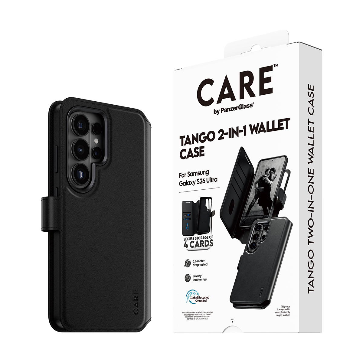 PanzerGlass PG CARE Samsung S26 Ultra Tango 2v1 Qi