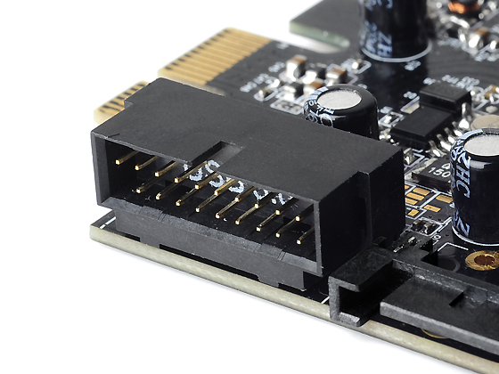 SilverStone EC04-E - USB-Adapter - PCIe 2.0 Low-Profile