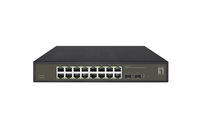 LevelOne Switch 16x GE GES-2118 2xGSFP 19 - Switch