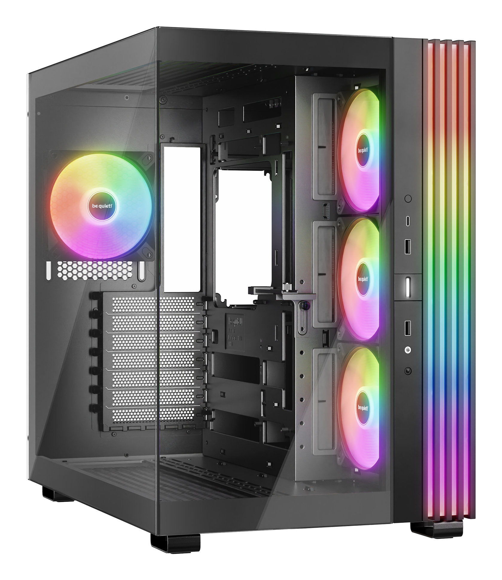 Be Quiet! Light Base 600 LX - Midi-Tower - ATX - Seitenteil mit Fenster (Glas)