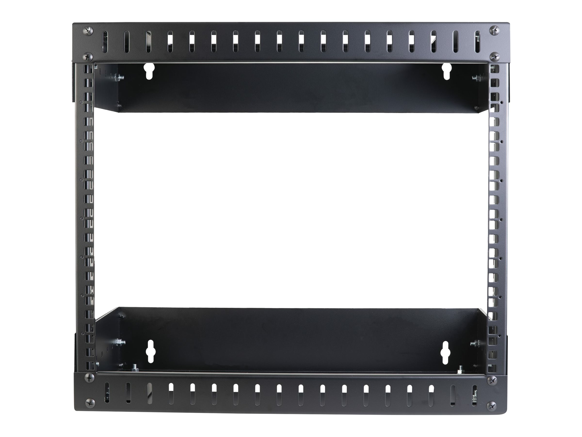 StarTech.com Rack 8U a giorno per montaggio attrezzature a parete - Profondit� regolabile