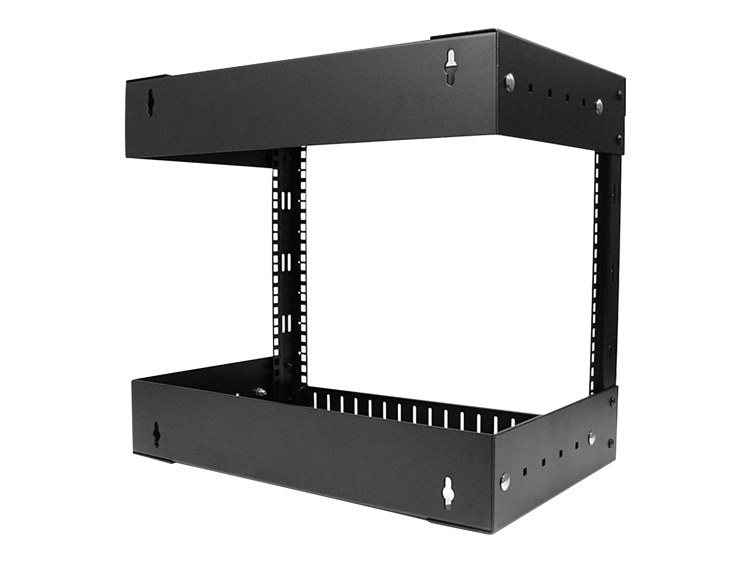 StarTech.com Rack 8U a giorno per montaggio attrezzature a parete - Profondit� regolabile