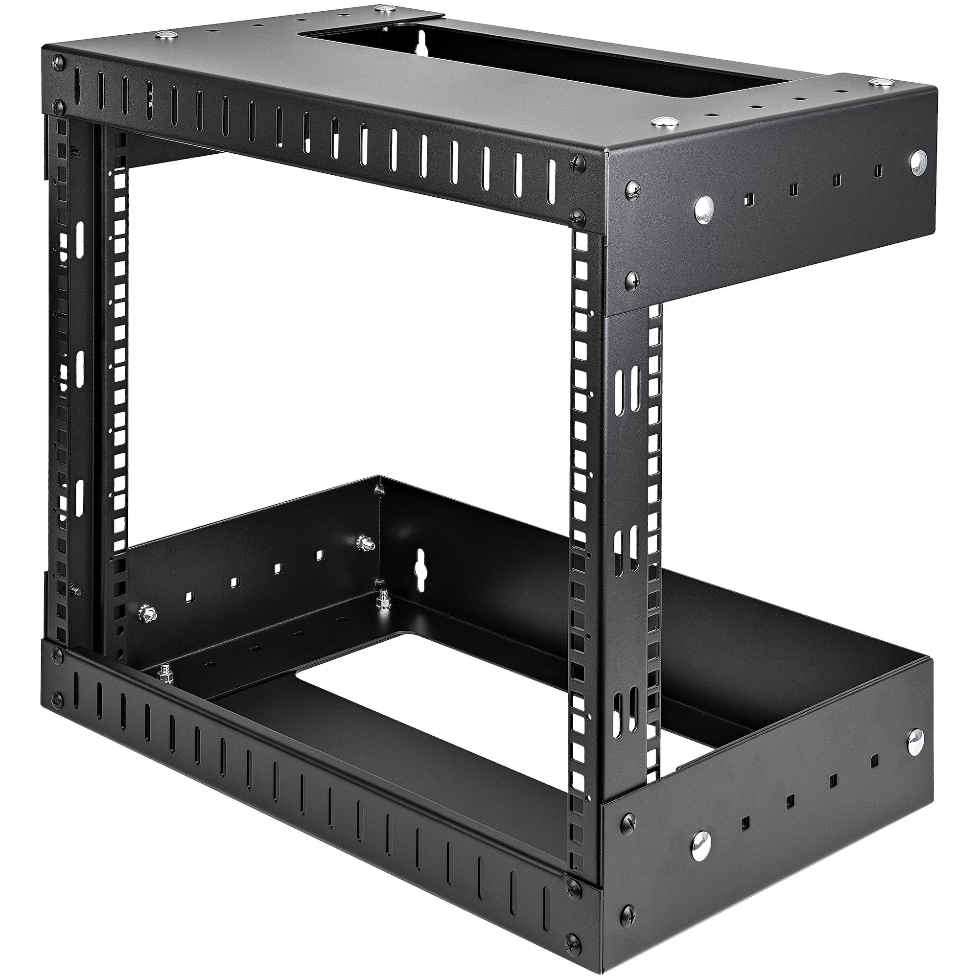 StarTech.com Rack 8U a giorno per montaggio attrezzature a parete - Profondit� regolabile