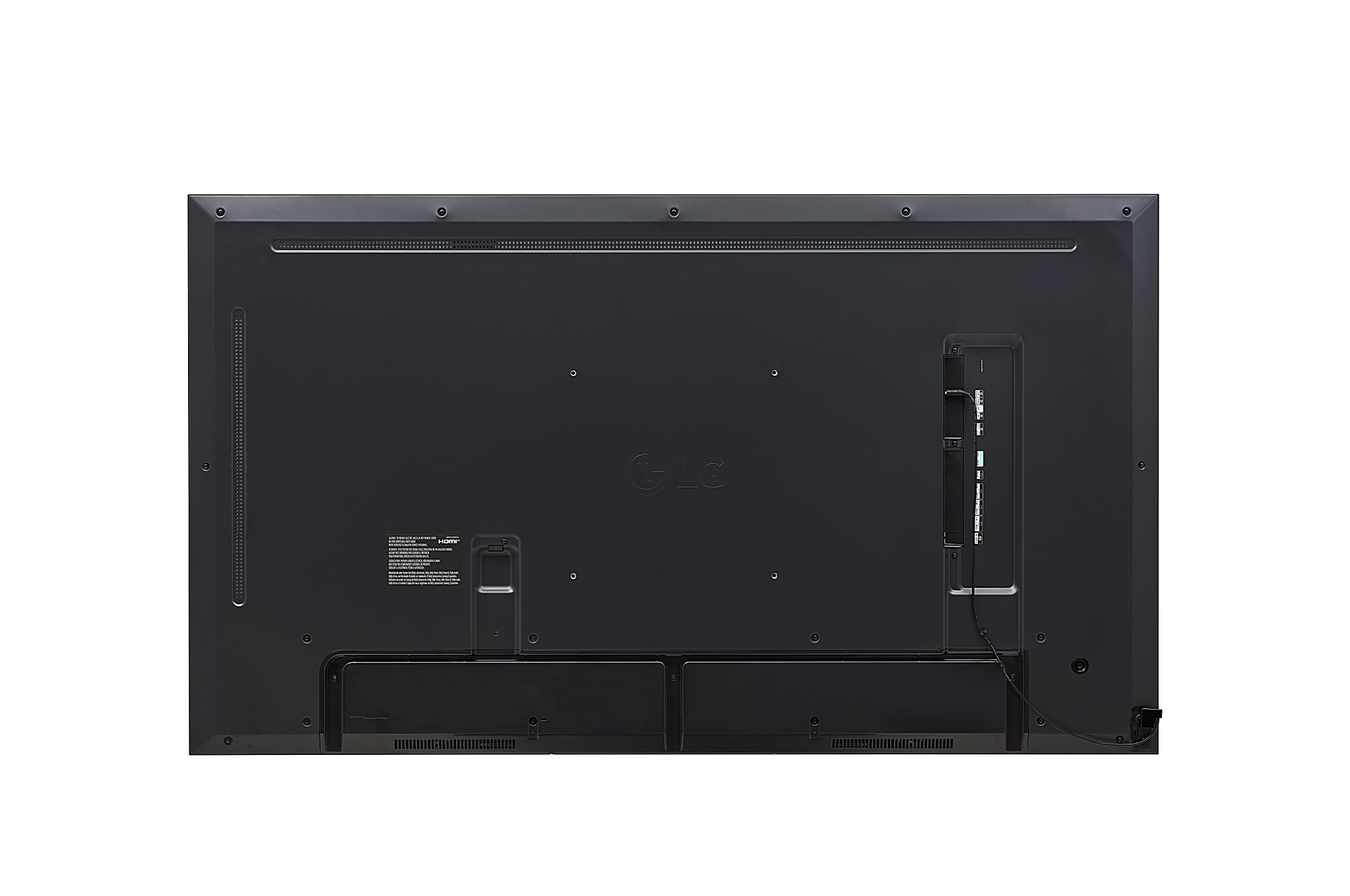 LG 65UH7N-E Signage Display Digital signage flat panel 165.1 cm (65) LED Wi-Fi 700 cd/m� 4K Ultra HD Black Built-in processor Web OS 24/7