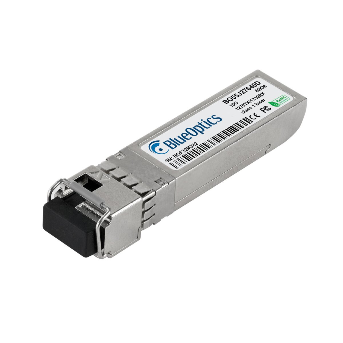 BlueOptics TN-SFP-10G-U-40-BO modulo del ricetrasmettitore di rete Fibra ottica 10000 Mbit/s SFP+ 1270 nm