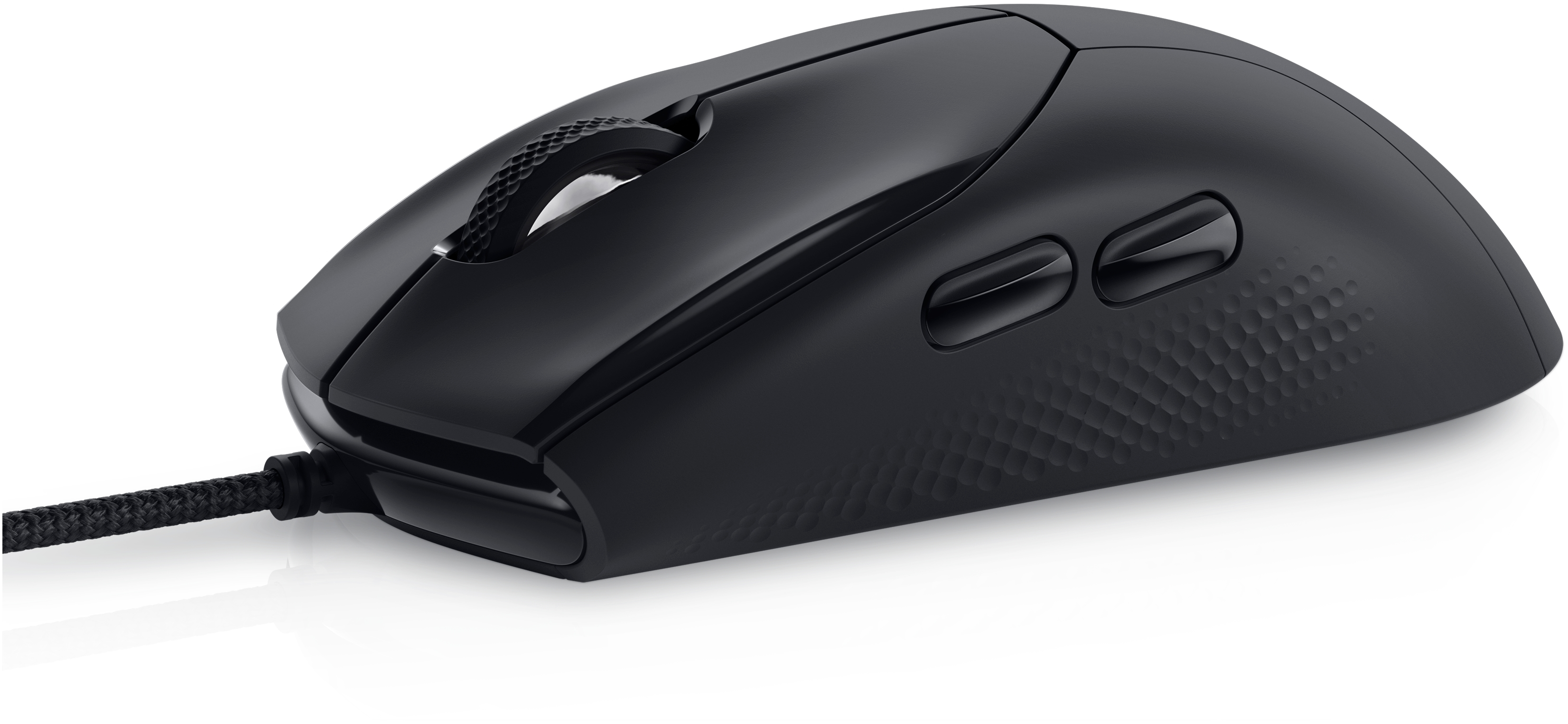 Dell Alienware AW320M - Maus - optisch - 6 Tasten - kabelgebunden - USB - mit 1 Year Basic Hardware Warranty (CO, CR, DO, EC, GT, HN, PA, PE, SV, MX - 2 Years)