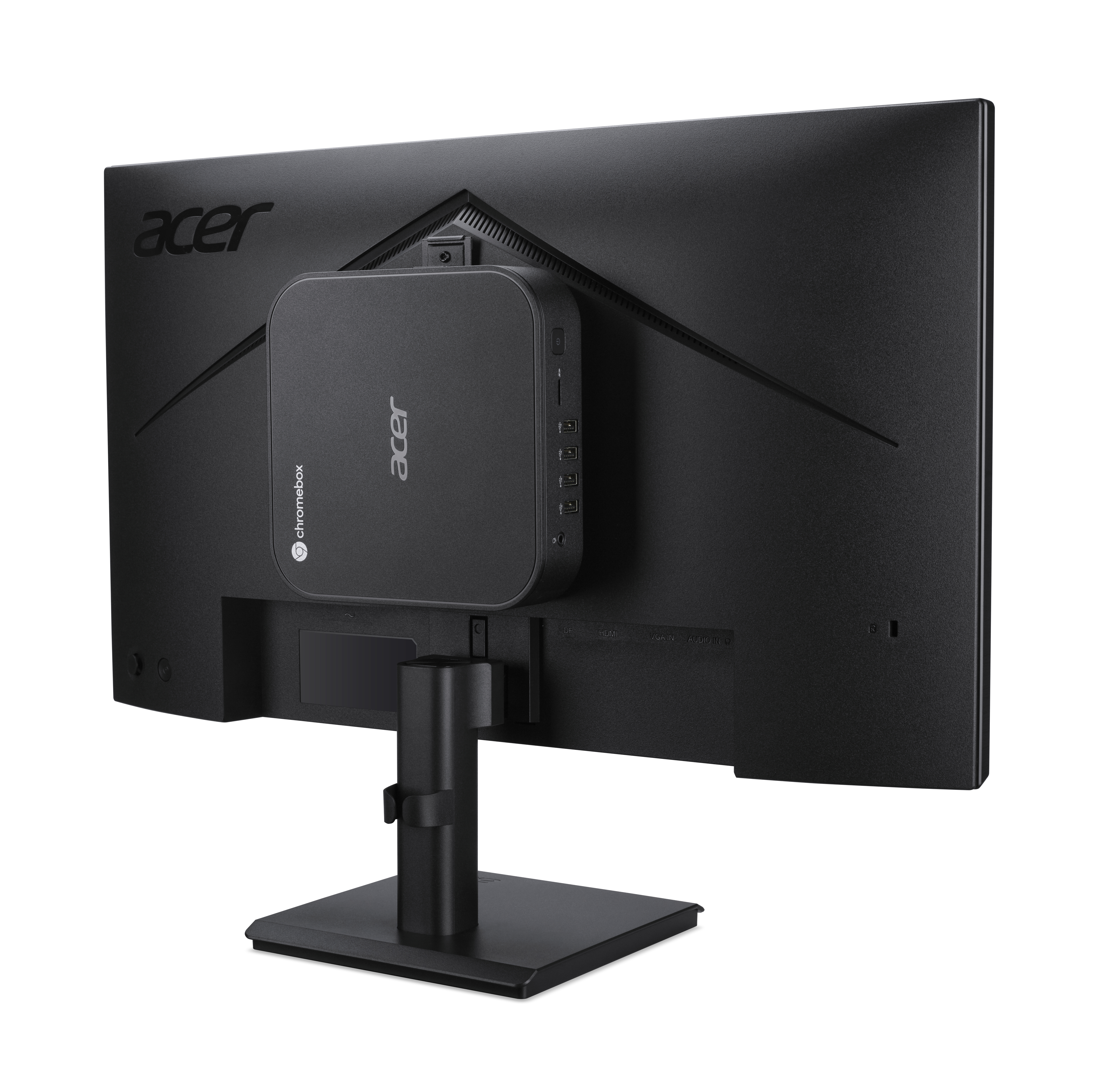 Acer Chromebox CXI6 Intel Core 3 100U 16 Go DDR4-SDRAM 256 Go SSD ChromeOS Mini PC Noir