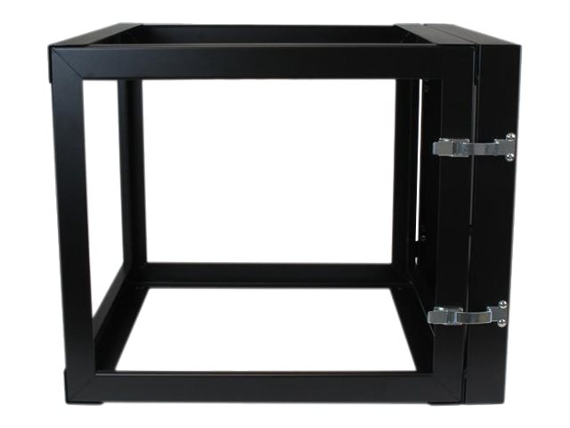 StarTech.com 8U Hinged Open Frame Wall-Mount Server Rack - 22 in. Deep