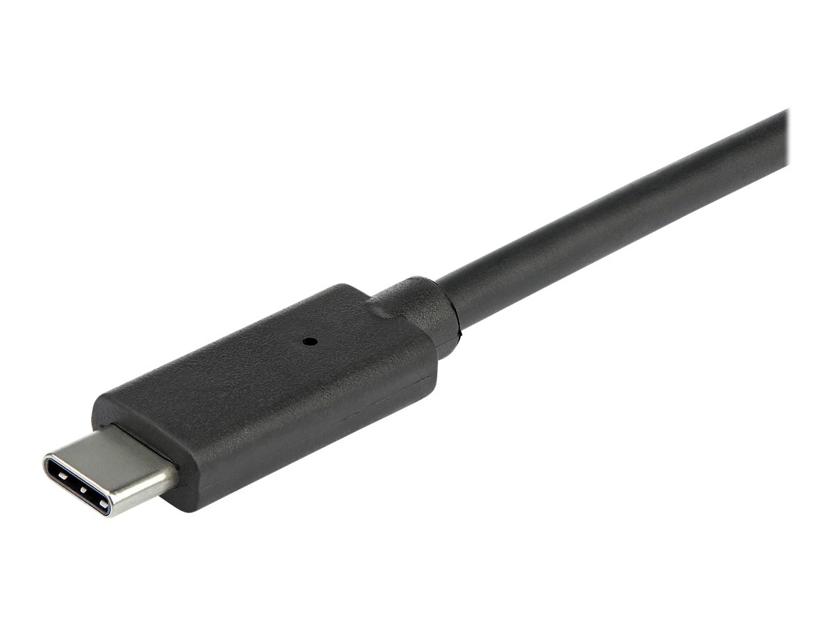 StarTech.com 3 Port USB C Hub with Gigabit Ethernet RJ45 GbE Port - 2x USB-A, 1x USB-C - SuperSpeed 10Gbps USB 3.1/3.2 Gen 2 Type C Hub Adapter - USB Bus Powered - Aluminum - Works w/TB3~3 Port USB C Hub with Gigabit Ethernet RJ45 GbE Port - 2x USB-A, 1x