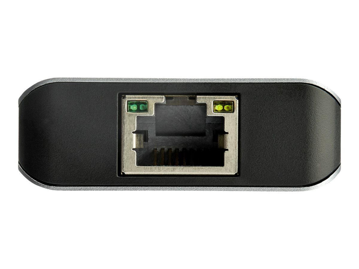 StarTech.com 3 Port USB C Hub with Gigabit Ethernet RJ45 GbE Port - 2x USB-A, 1x USB-C - SuperSpeed 10Gbps USB 3.1/3.2 Gen 2 Type C Hub Adapter - USB Bus Powered - Aluminum - Works w/TB3~3 Port USB C Hub with Gigabit Ethernet RJ45 GbE Port - 2x USB-A, 1x