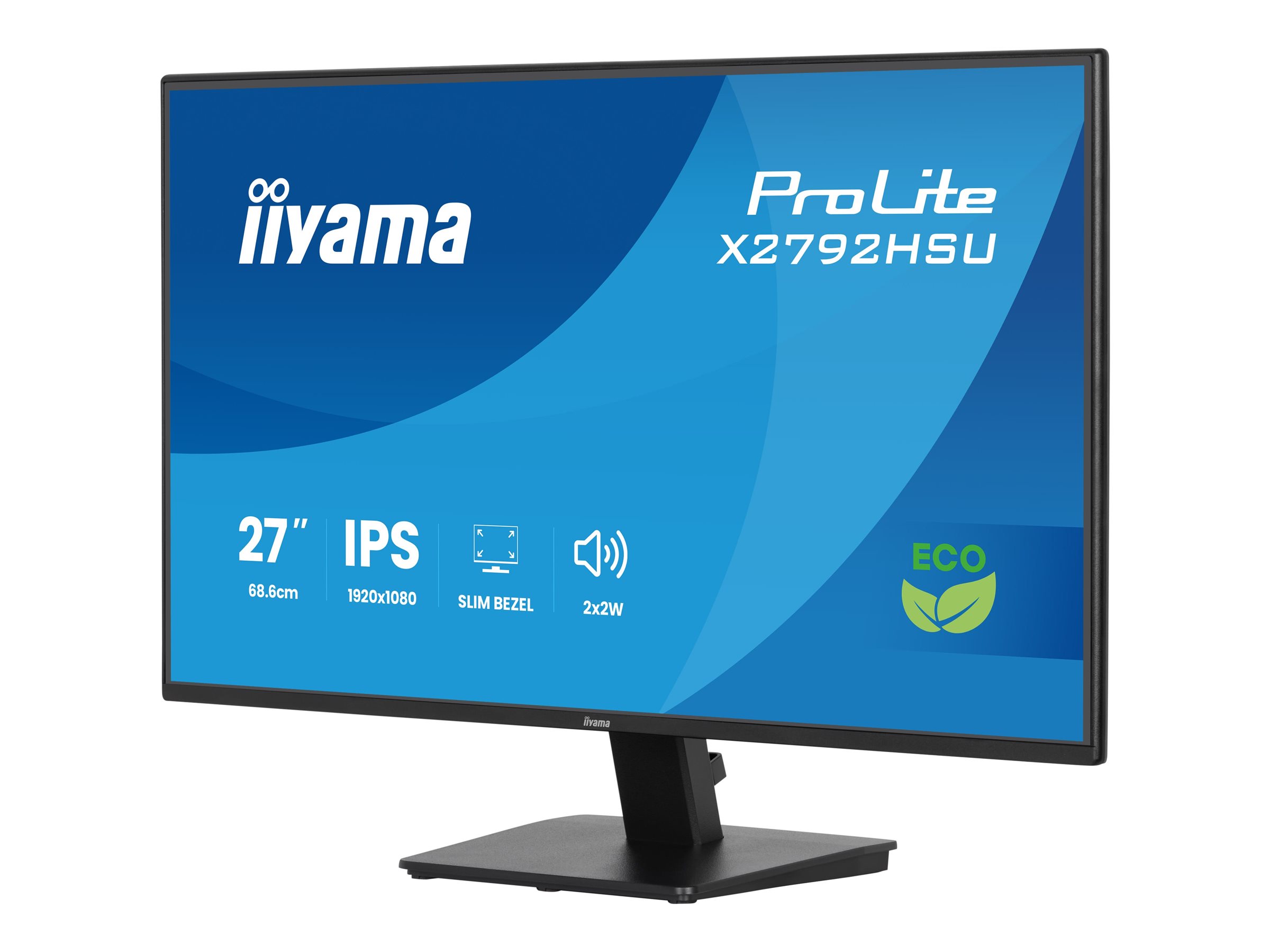 Iiyama ProLite X2792HSU-B1 - LED-Monitor - 68.6 cm (27)