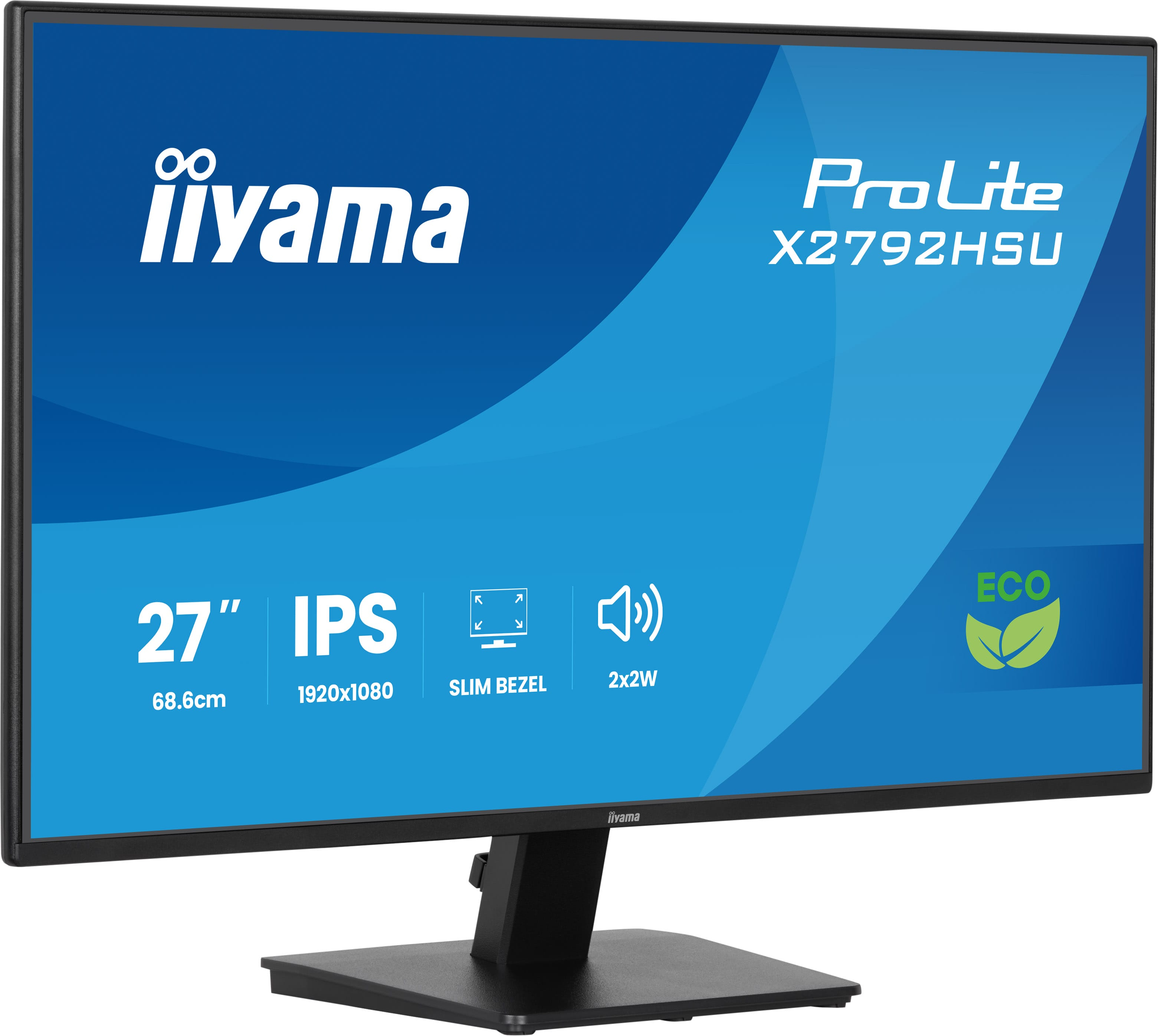 Iiyama ProLite X2792HSU-B1 - LED-Monitor - 68.6 cm (27)