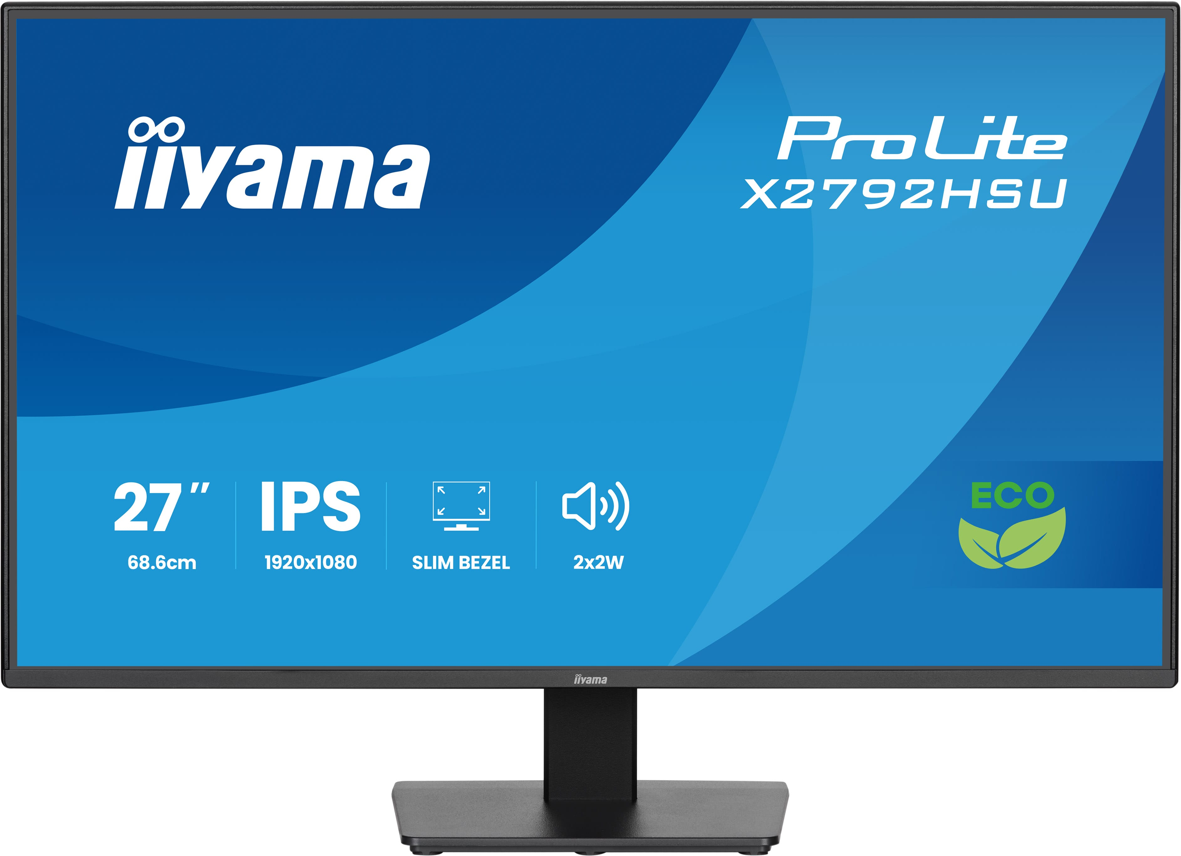Iiyama ProLite X2792HSU-B1 - LED-Monitor - 68.6 cm (27)