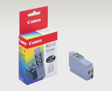 Canon BCI-21 cartuccia dinchiostro Originale Ciano, Magenta, Giallo