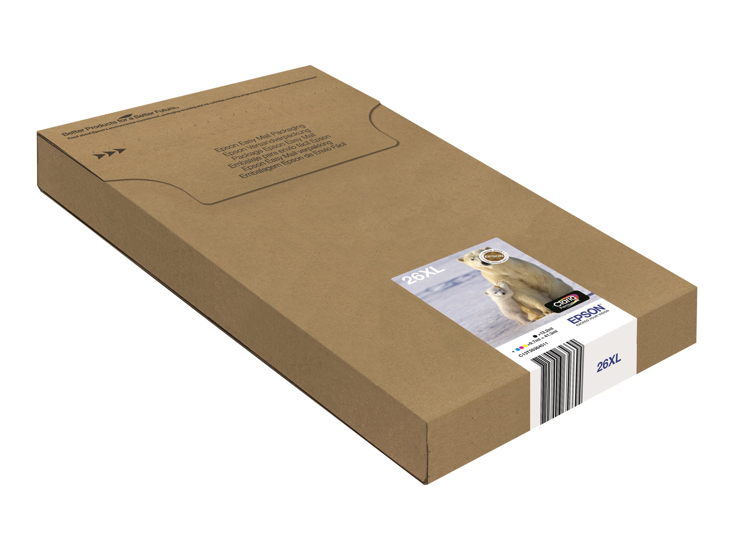 Epson Polar bear Multipack 4-colours 26XL EasyMail