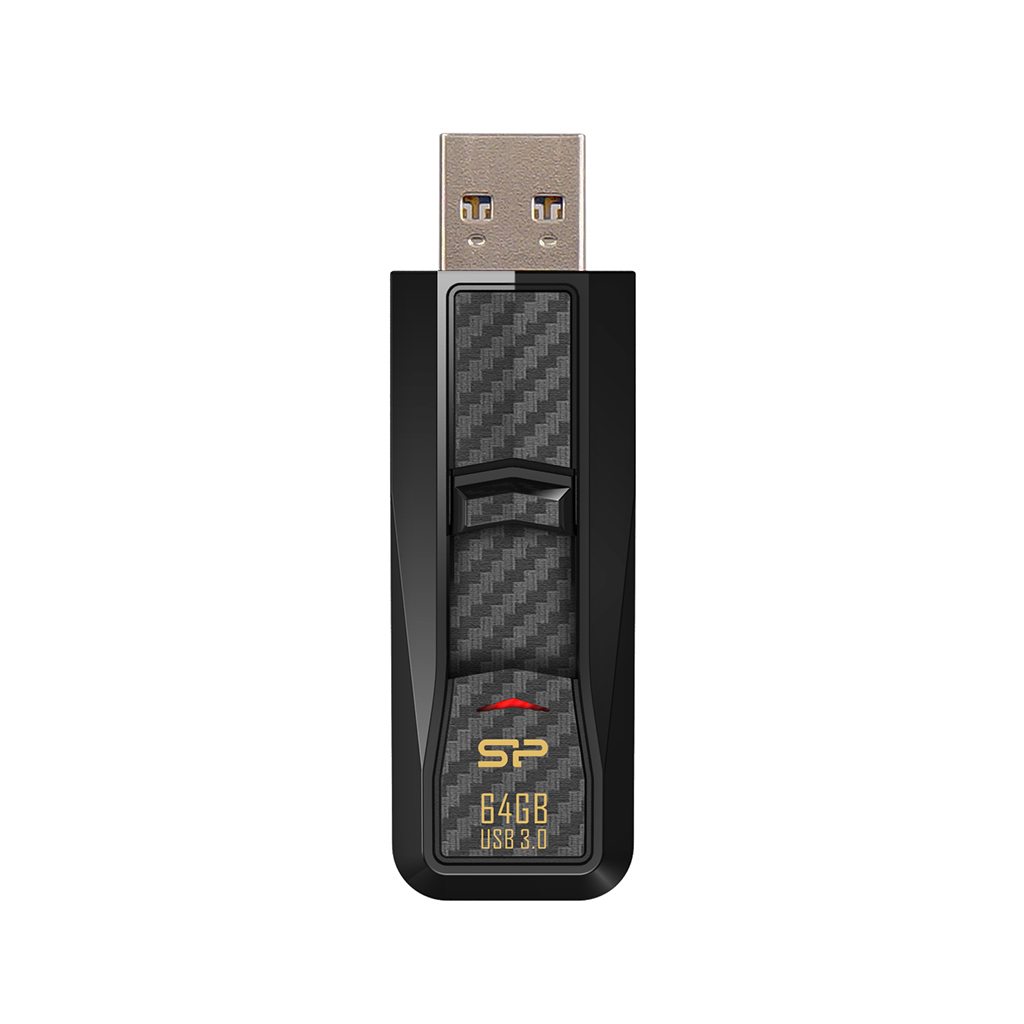 Silicon Power Blaze B50 unit� flash USB 256 GB USB tipo A 3.2 Gen 1 (3.1 Gen 1) Nero