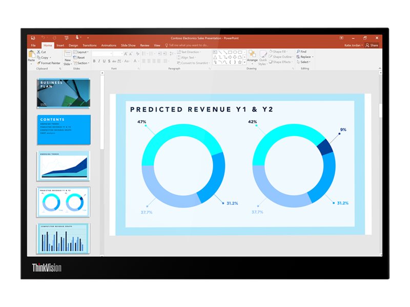 Lenovo ThinkVision M14d 35,6 cm (14) 2240 x 1400 Pixel 2.2K LED Nero