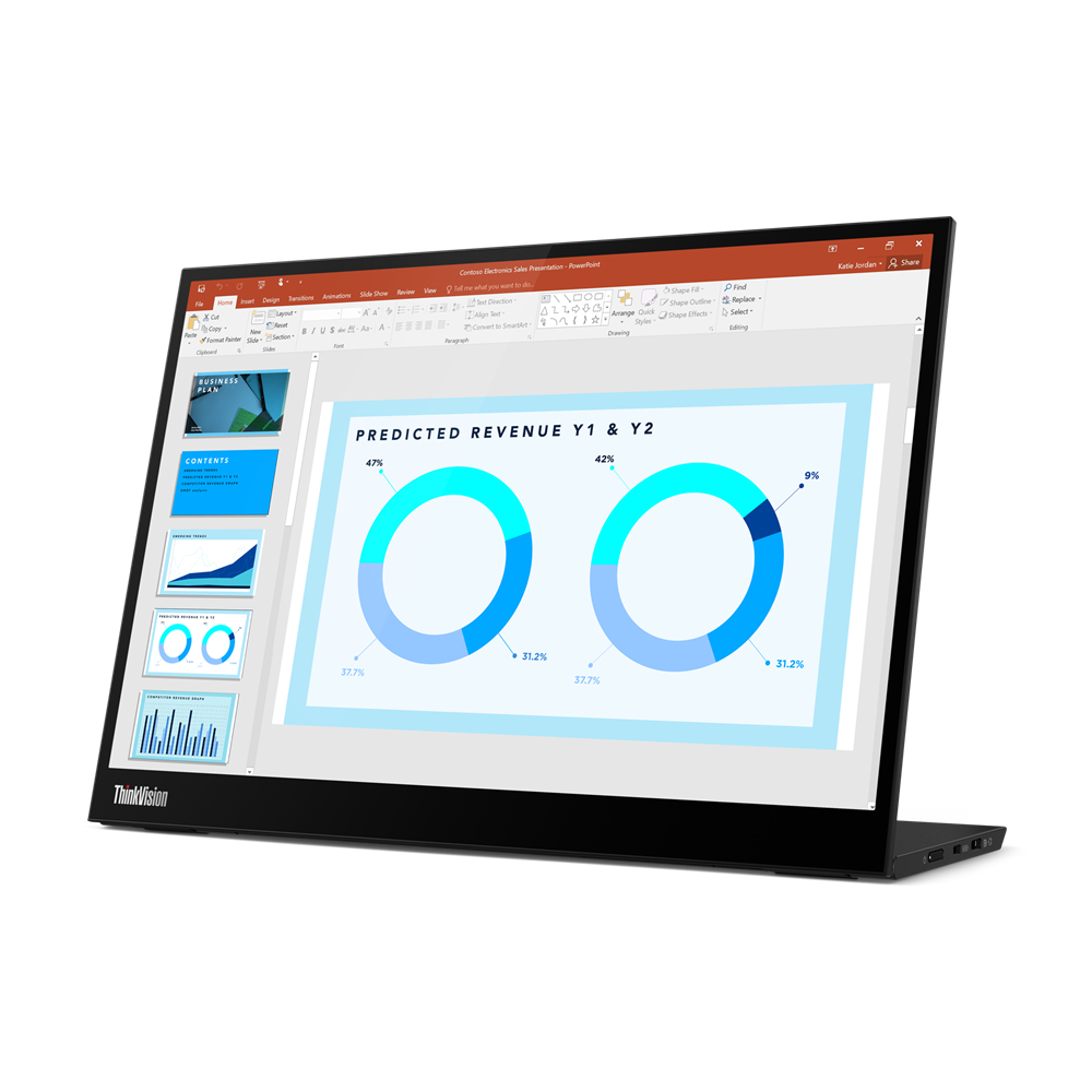 Lenovo ThinkVision M14d 35,6 cm (14) 2240 x 1400 Pixel 2.2K LED Nero