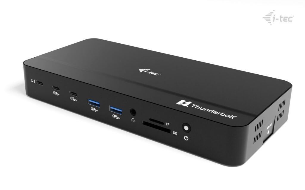 i-tec Thunderbolt 5 DOCK 3X LCD M.2 slot