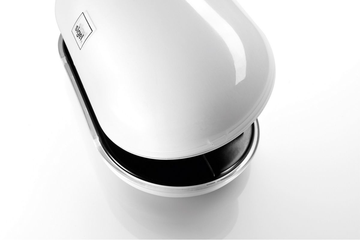 Sigel SA103 - 10 Bl�tter - Wei� - Schwarz - Acryl - Metall - Kunststoff - A4 - A5 - A6 - 137 mm