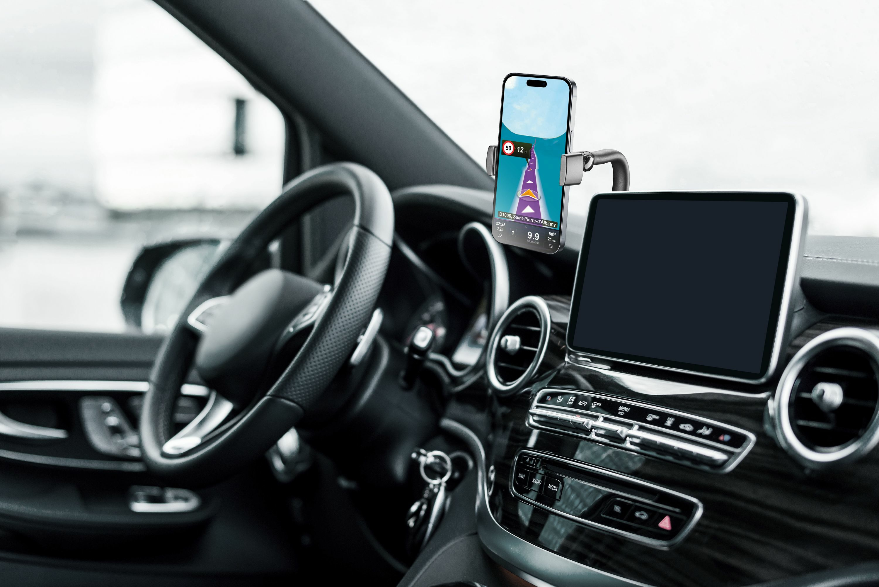 Cellularline Spin Display Car Holder Black