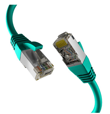 M-Cab EC020200267 networking cable Green 0.5 m Cat8.1 S/FTP (S-STP)
