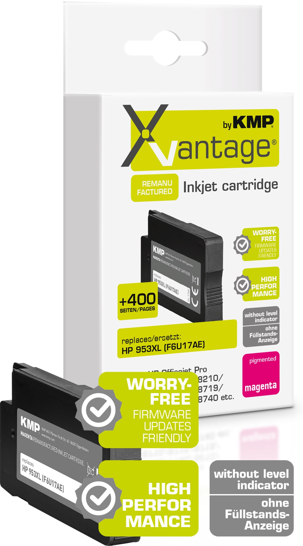 KMP 1748,4086 ink cartridge 1 pc(s) Compatible Magenta