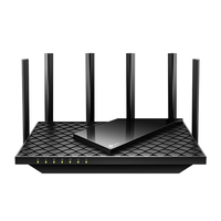 TP-LINK Archer AX72 Pro - Wi-Fi 6 (802.11ax) - Dual-Band (2,4 GHz/5 GHz) - Eingebauter Ethernet-Anschluss - Schwarz - Desktop-/Pol-Router