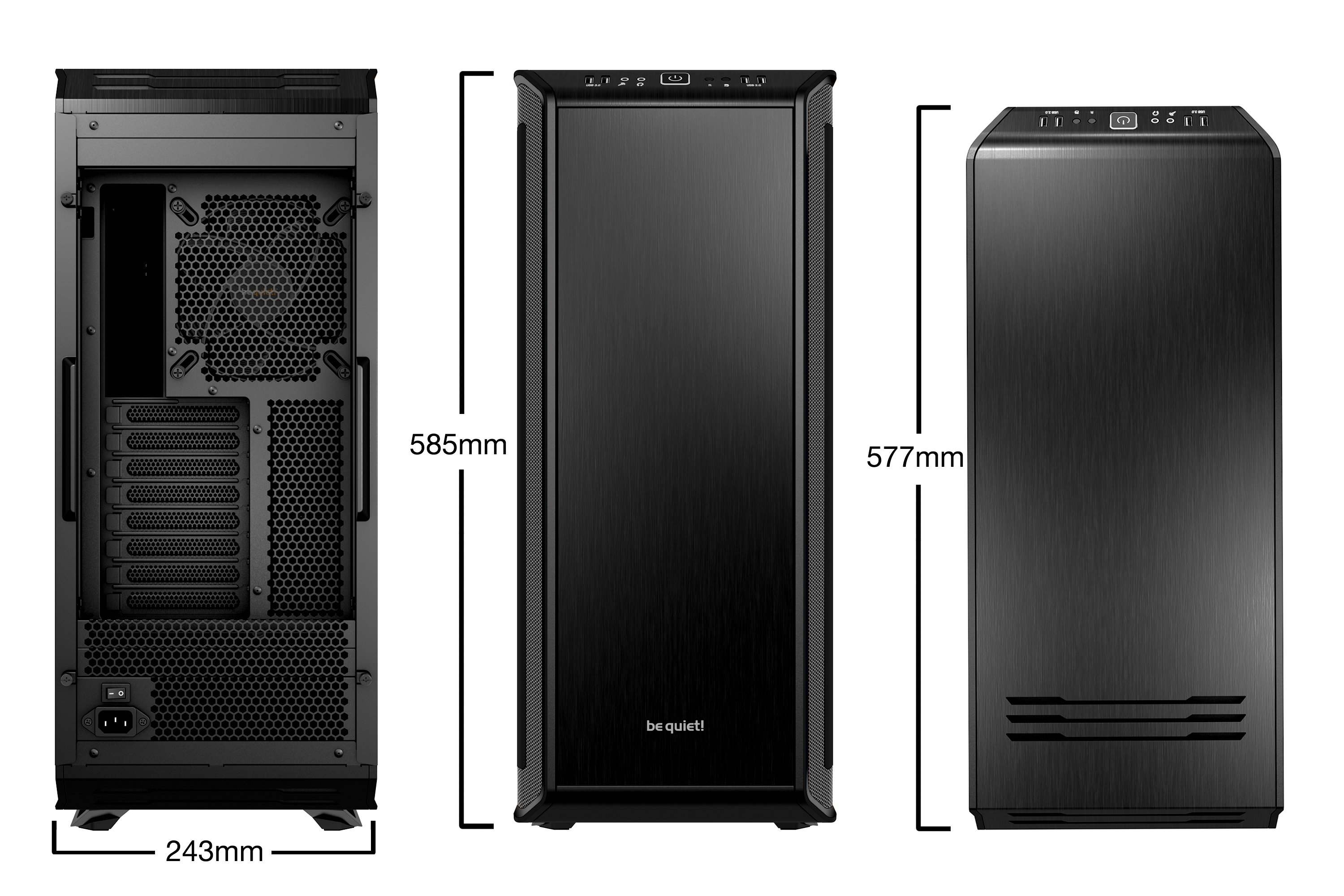 be quiet! Dark Base 900 Midi Tower Noir