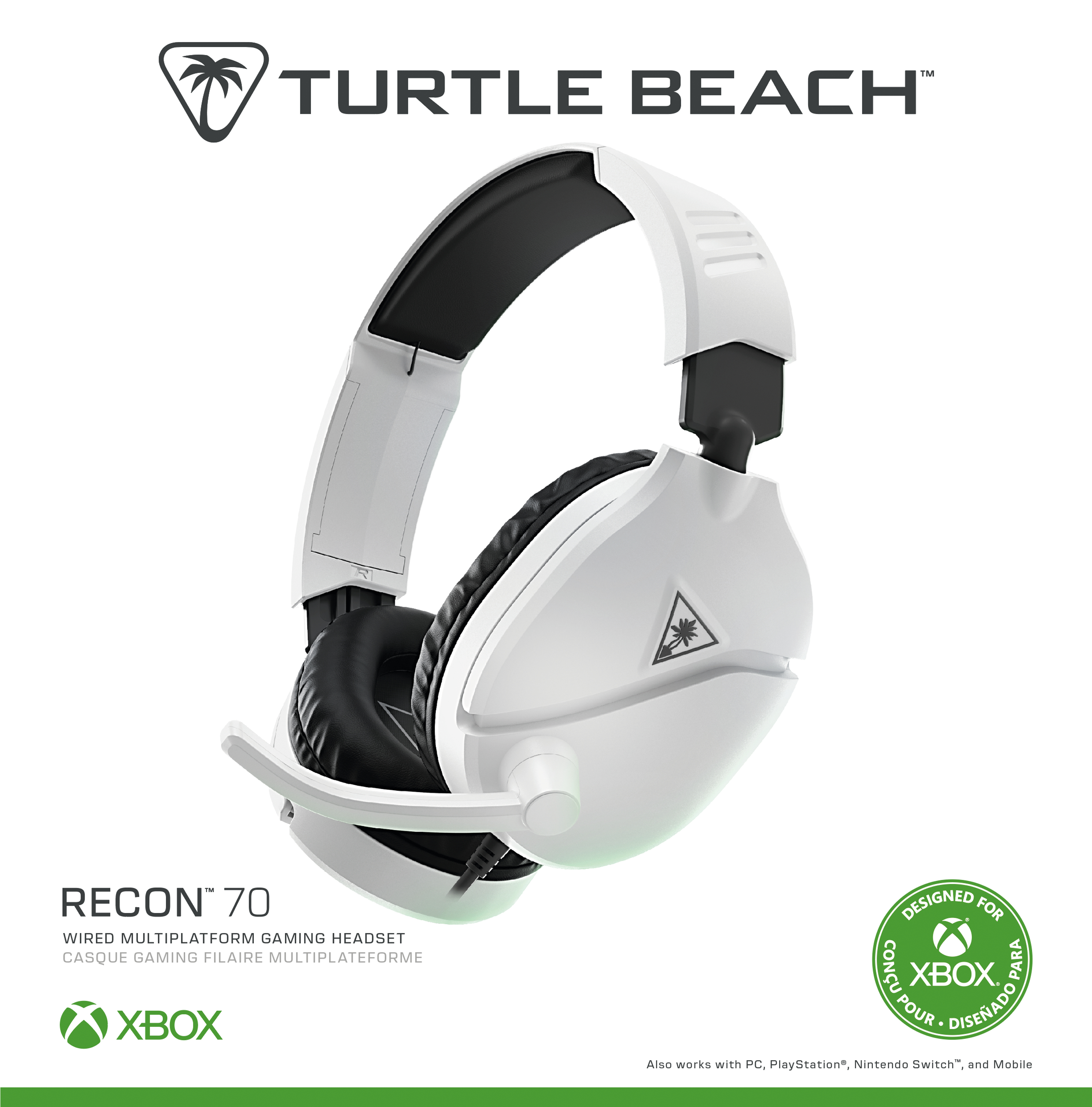 Turtle Beach Recon 70 - For Xbox - Headset