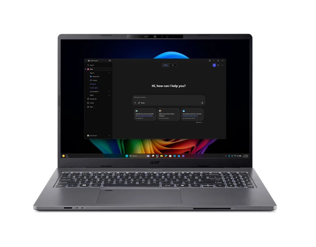 Acer TravelMate P2 16 Ai TMP216-52-TCO - Intel Core Ultra 5 325 / 2.1 GHz - Win 11 Pro - Intel Graphics - 16 GB RAM - 512 GB SSD NVMe - 40.6 cm (16)