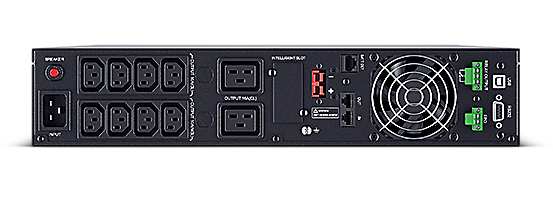 CyberPower OLS2200ERT2UA-B uninterruptible power supply (UPS) Double-conversion (Online) 2.2 kVA 1980 W 10 AC outlet(s)