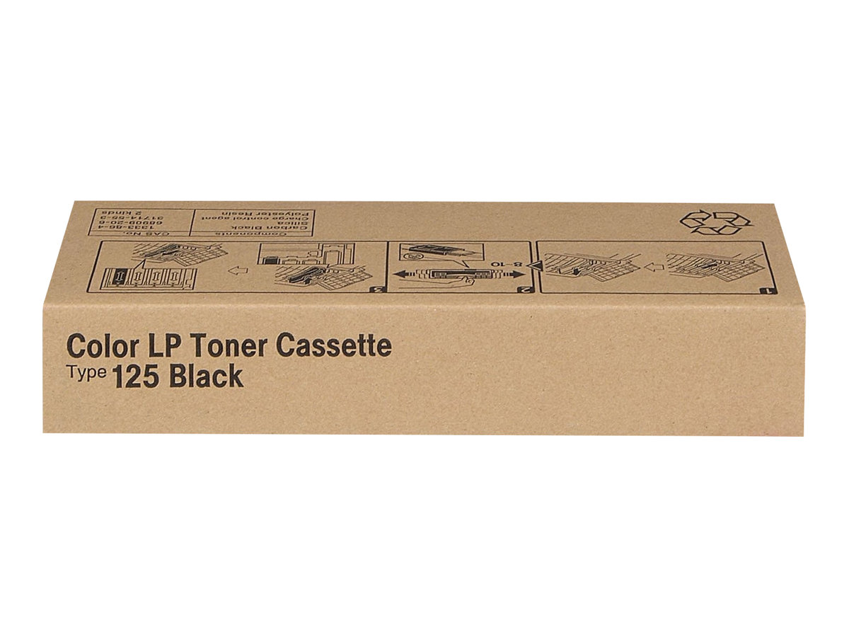 Ricoh Type 125 - Schwarz - original - Tonerpatrone (Alternative zu: Ricoh Type 125)