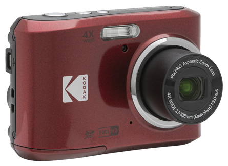 Kodak PIXPRO FZ45 1/2.3 Appareil-photo compact 16 MP CMOS 4608 x 3456 pixels Rouge