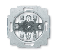 BUSCH JAEGER 2713 U - Rotary switch - 1P - Metallisch - 230 V - 10 A - 71 mm