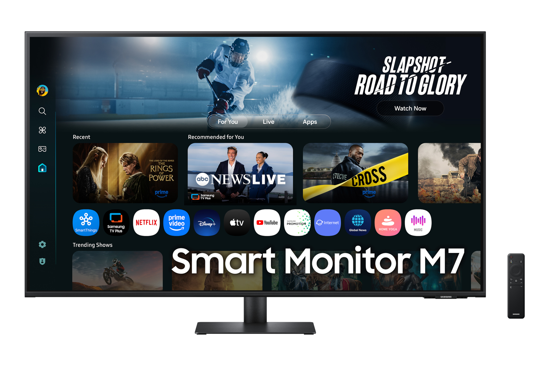 Samsung M7 M70F pantalla para PC 109,2 cm (43) 3840 x 2160 Pixeles 4K Ultra HD LCD Negro