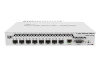 MikroTik CRS309-1G-8S+ - Managed - Gigabit Ethernet (10/100/1000) - Power over Ethernet (PoE) - Rack-Einbau