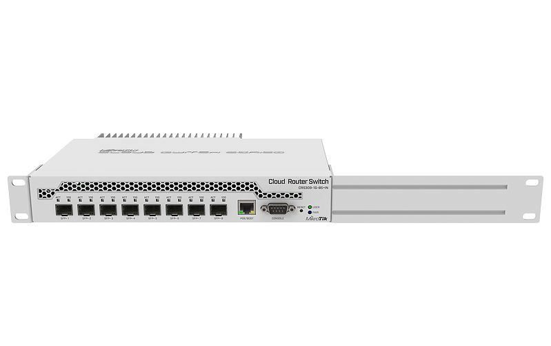 MikroTik CRS309-1G-8S+ - Managed - Gigabit Ethernet (10/100/1000) - Power over Ethernet (PoE) - Rack-Einbau