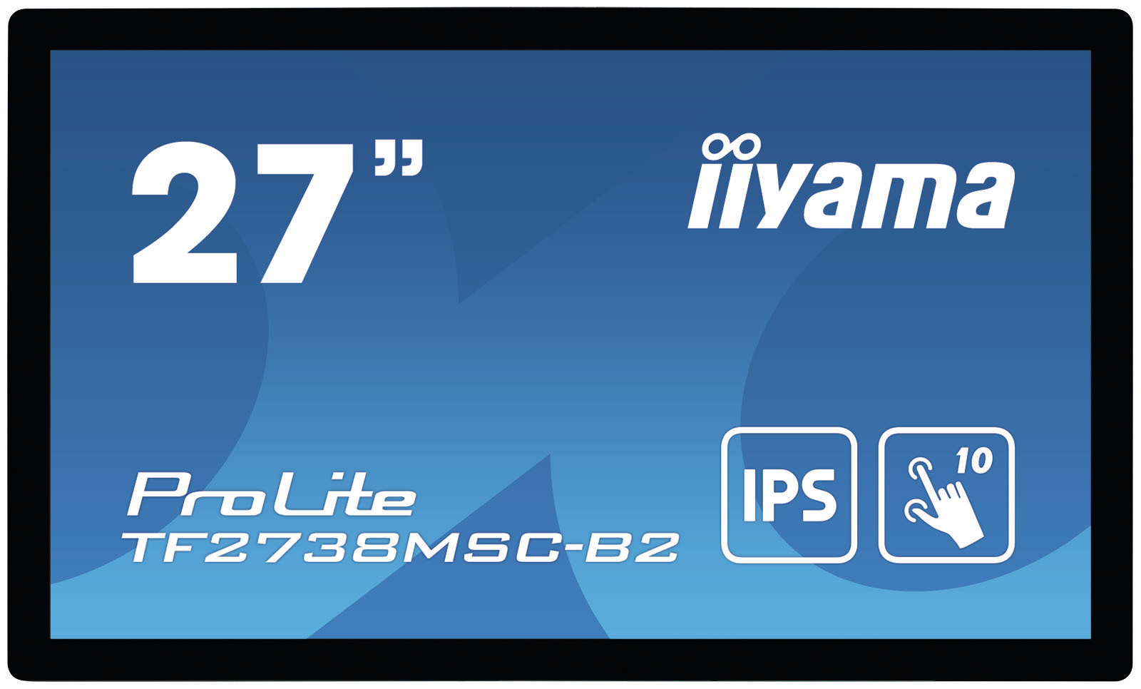 iiyama ProLite TF2738MSC-B2 Monitor PC 68,6 cm (27) 1920 x 1080 Pixel Full HD LED Touch screen Multi utente Nero