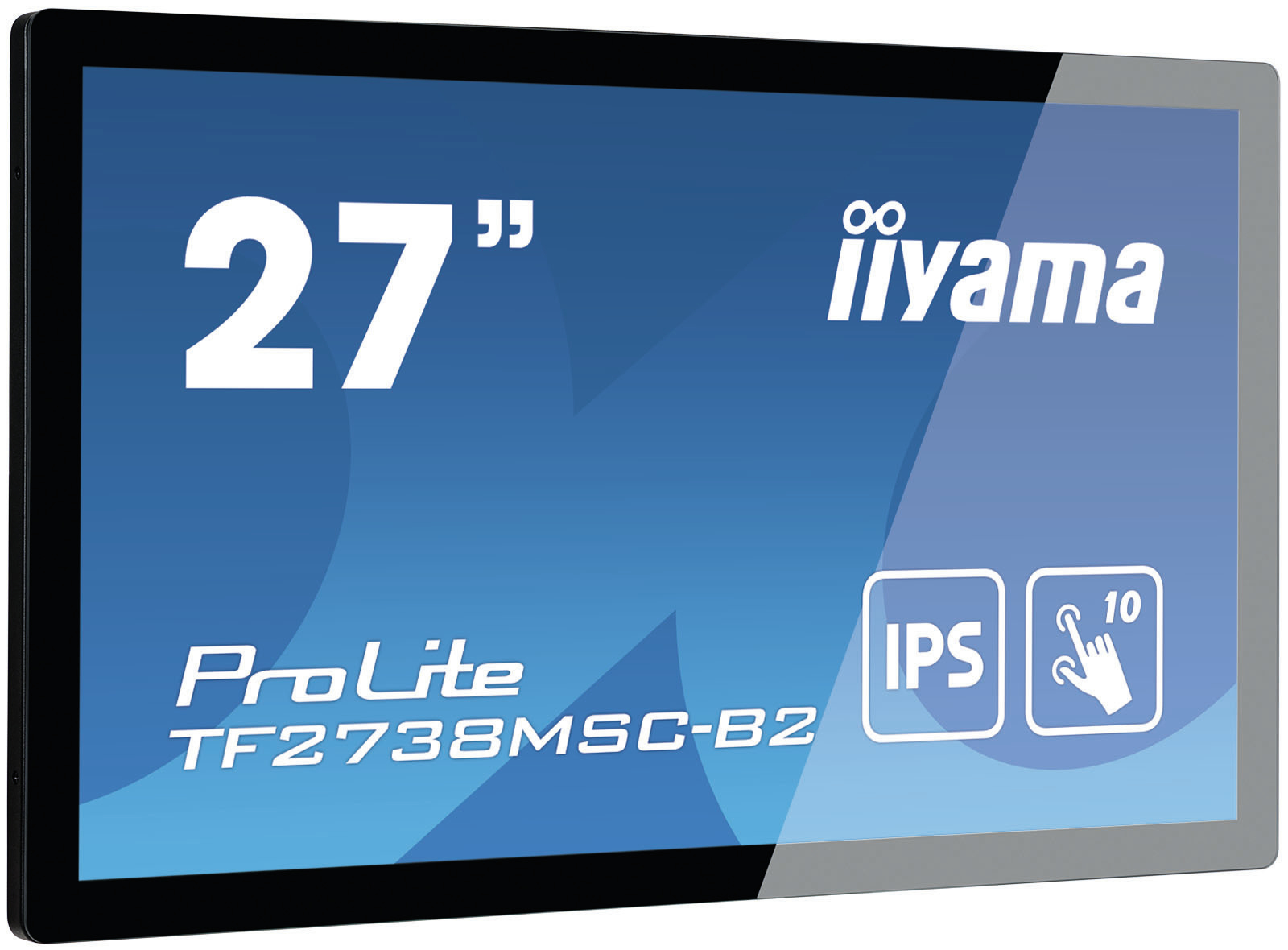 iiyama ProLite TF2738MSC-B2 Monitor PC 68,6 cm (27) 1920 x 1080 Pixel Full HD LED Touch screen Multi utente Nero