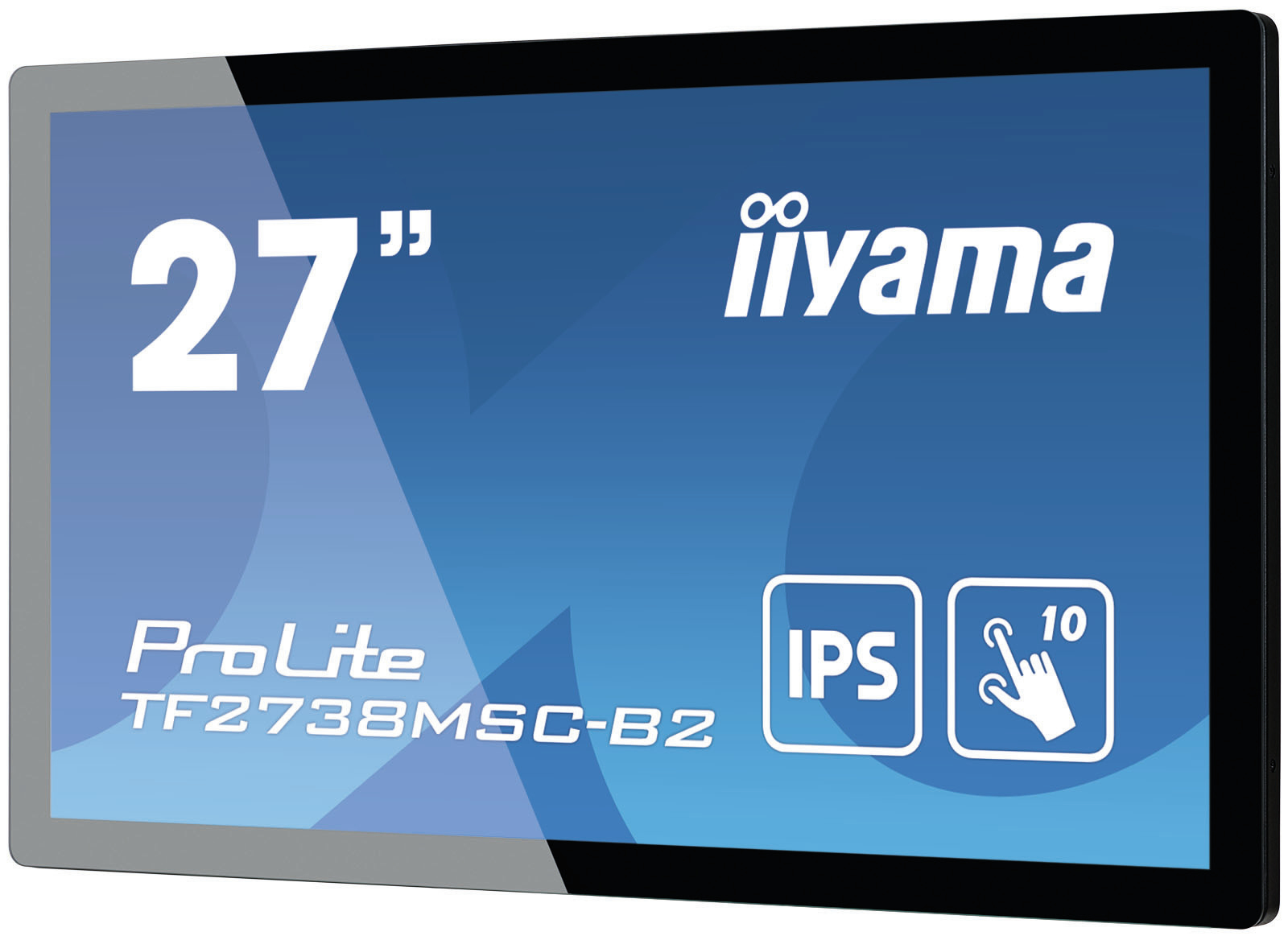 iiyama ProLite TF2738MSC-B2 Monitor PC 68,6 cm (27) 1920 x 1080 Pixel Full HD LED Touch screen Multi utente Nero