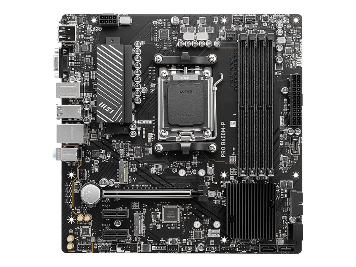 MSI PRO B650M-P - Mainboard - mATX