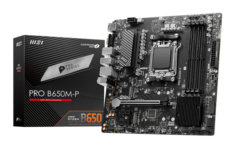 MSI PRO B650M-P - Mainboard - mATX