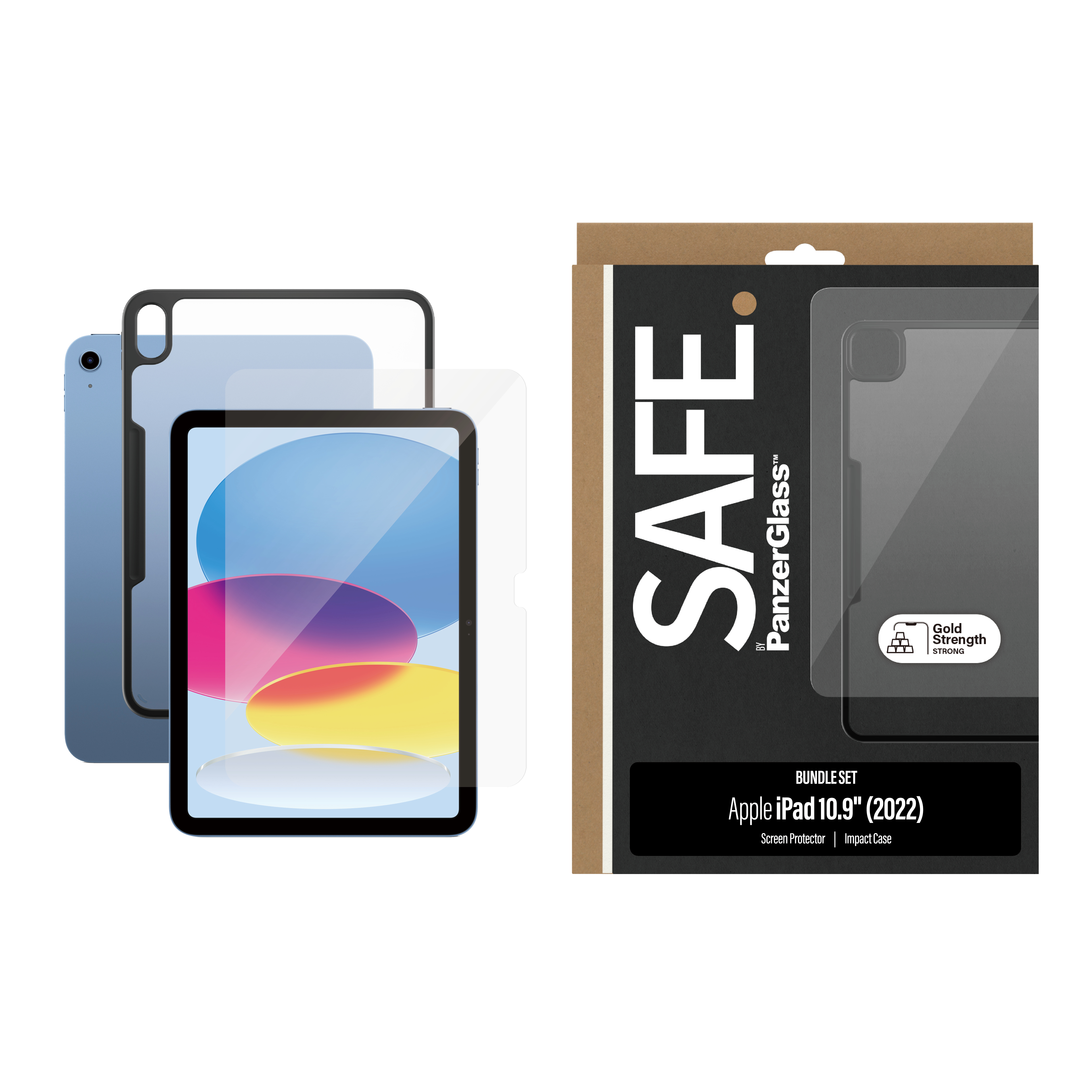 PanzerGlass SAFE. by 2-in-1 Set iPad 10.9 2022