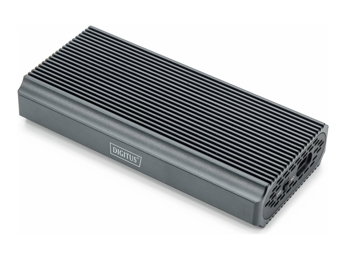 DIGITUS USB M.2 Festplattengehuse, SSD, extern, NVMe, 40Gbps, USB 4.0, Aluminium, werkzeugfrei