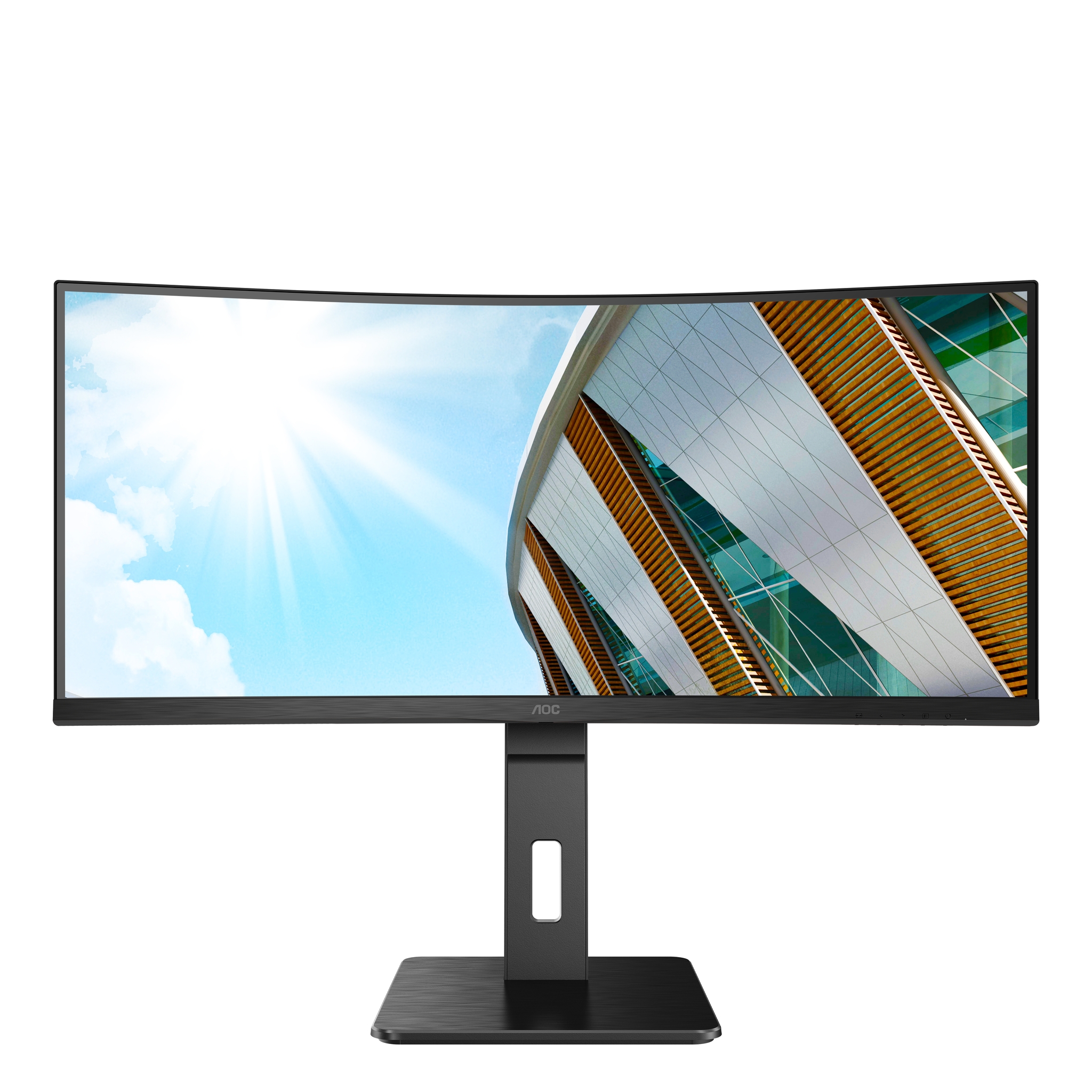 AOC Pro-line CU34P2A - P2 Series - LED-Monitor - gebogen - 86.36 cm (34)